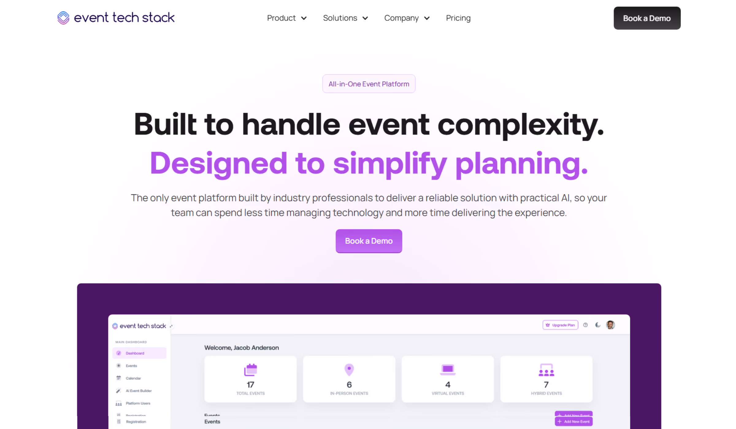 Catalyst Creative Portfolio - Event Tech Stack