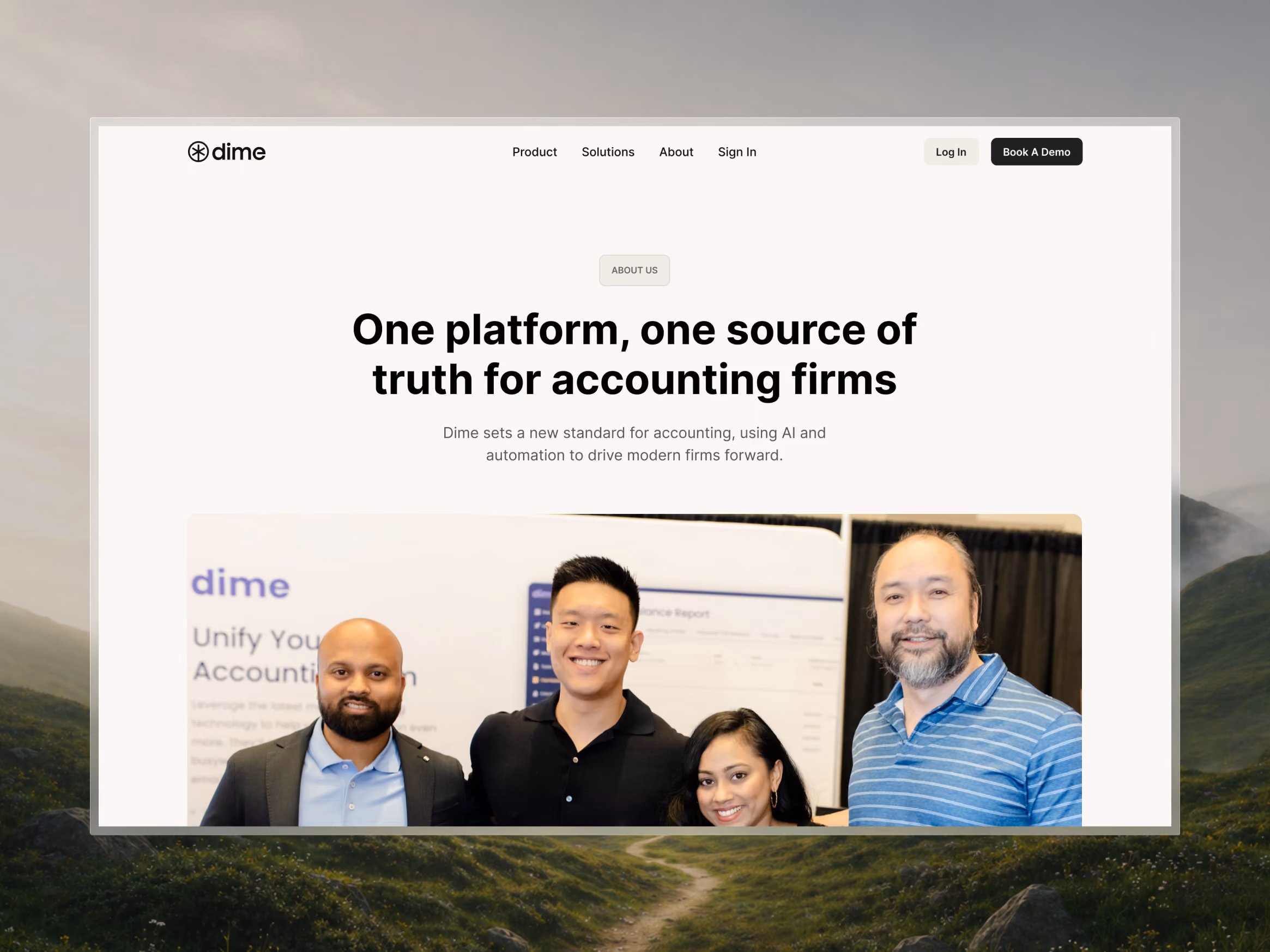 Catalyst Creative - Dime Website Design