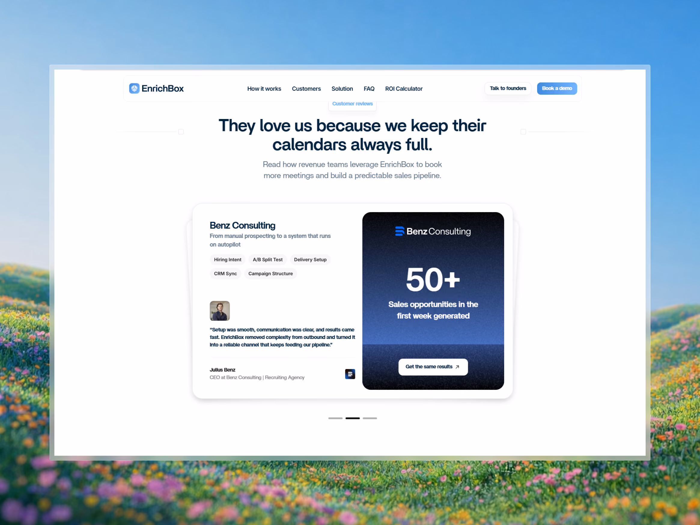 Catalyst Creative - EnrichBox Website Design