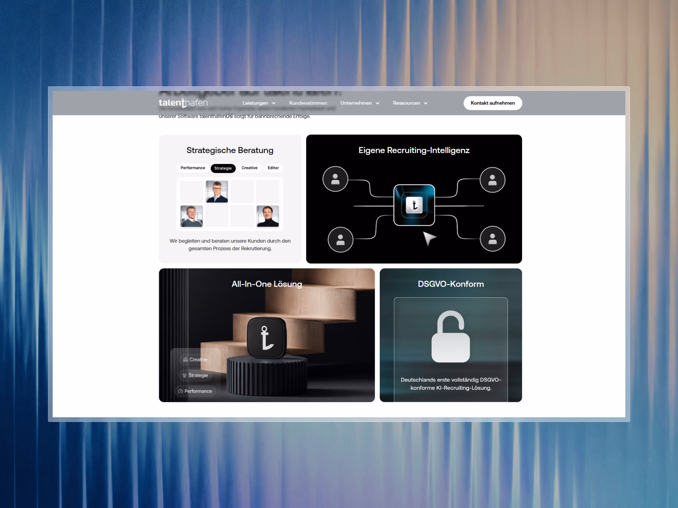 Catalyst Creative - Talenthafen Website Design