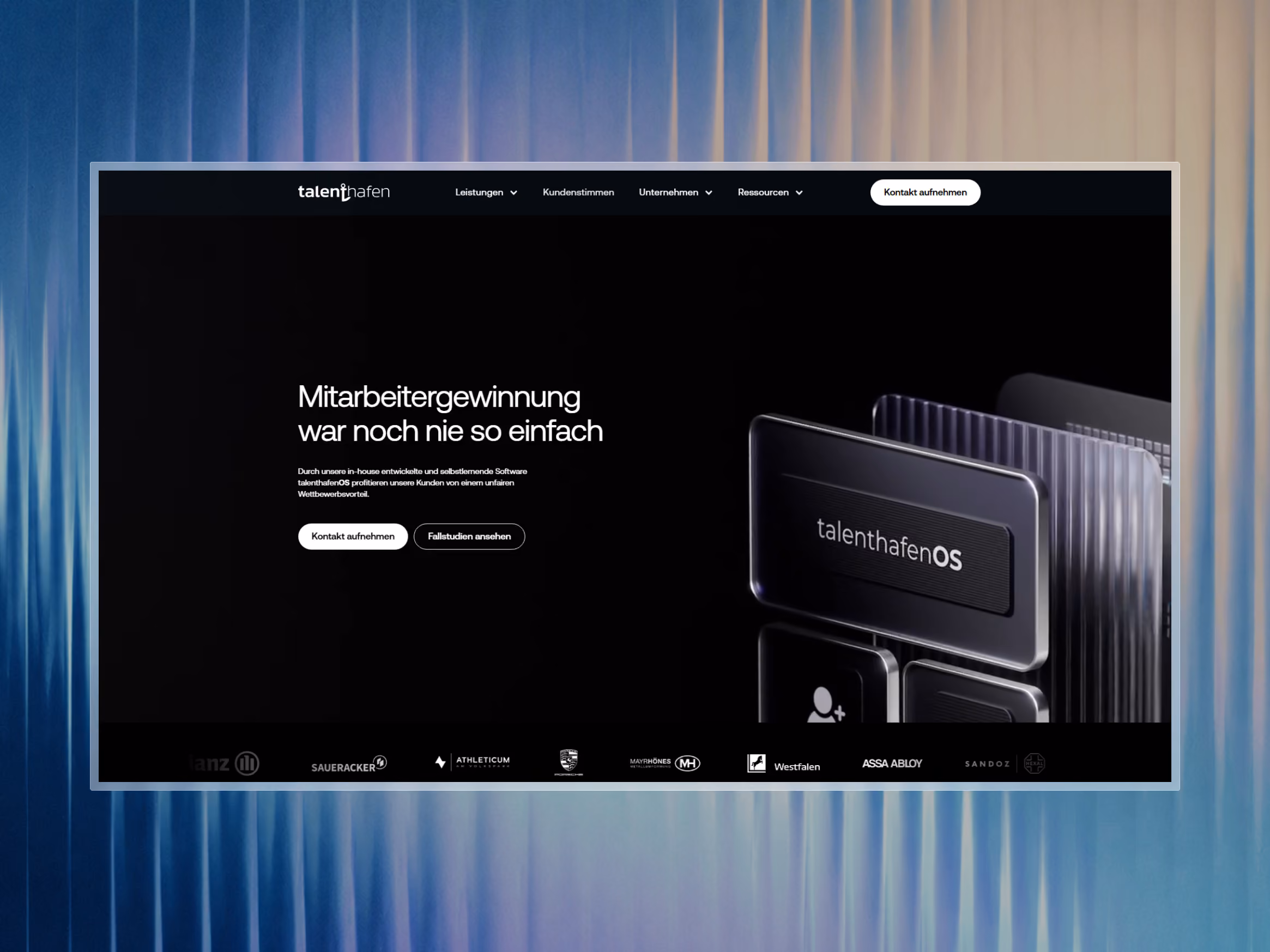 Catalyst Creative - Talenthafen Website Design