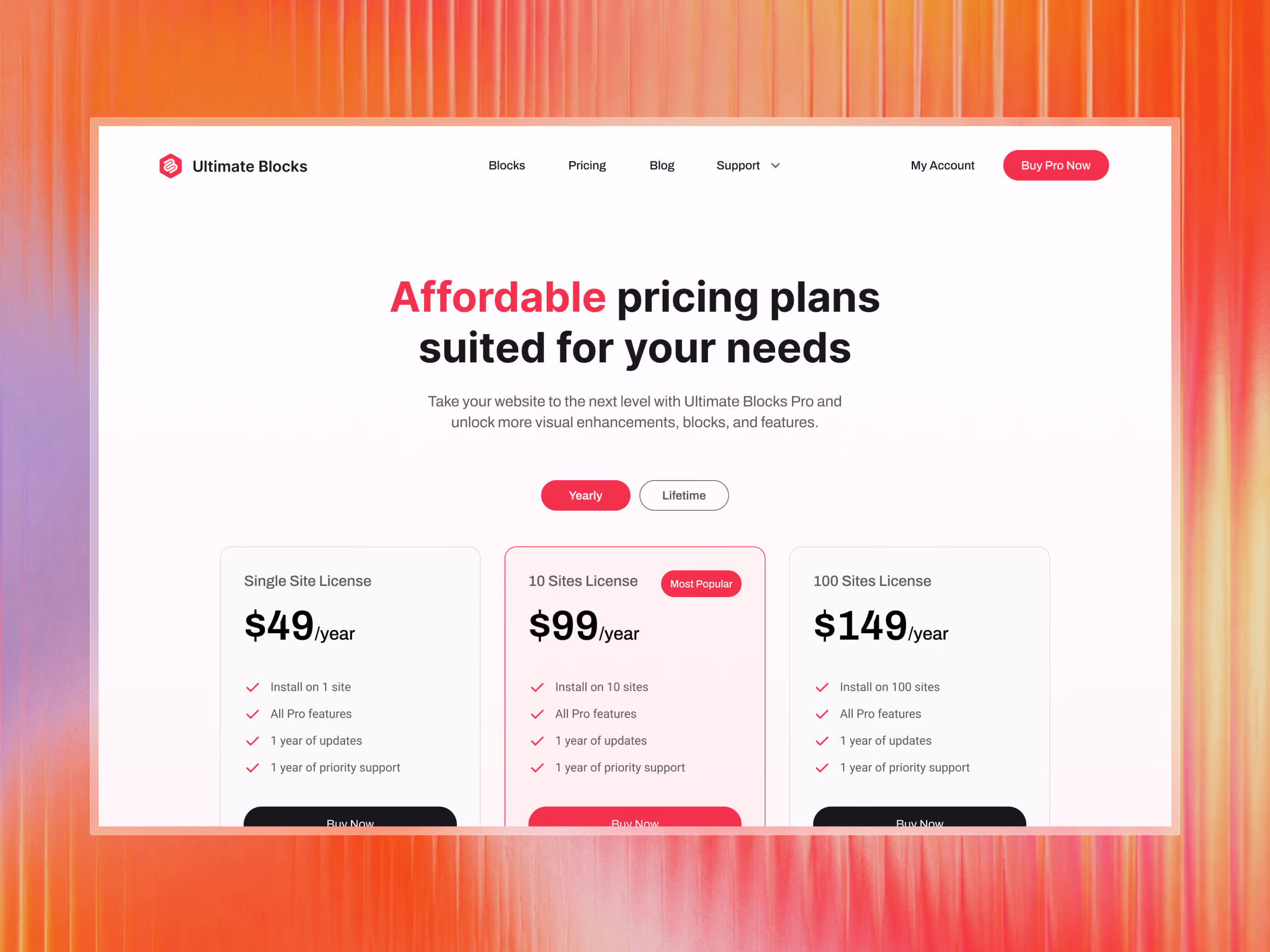 Catalyst Creative - Ultimate Blocks Website Design